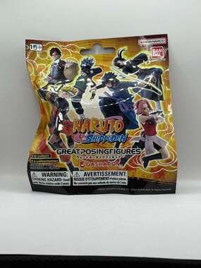 Bandai Namco Naruto Shippuden Great Posing Figures Blind Bag Mystery Pack